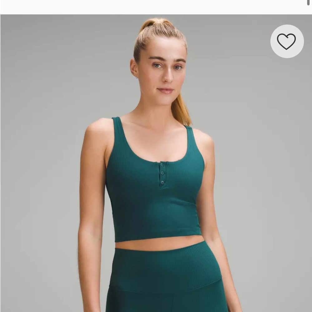 lululemon Align Ribbed Henley Tank Top